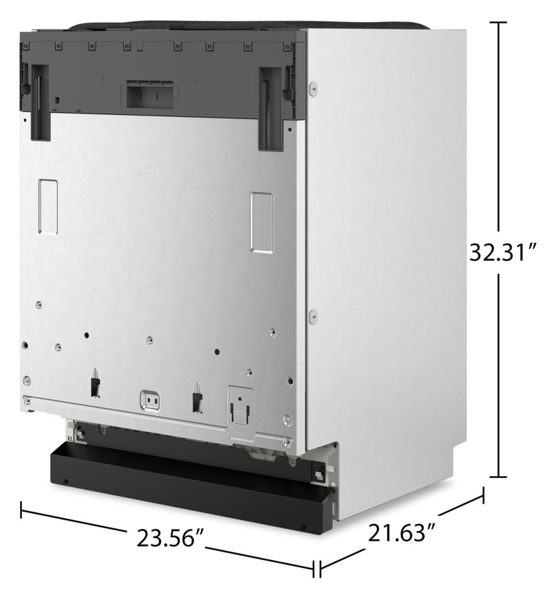 KitchenAid Panel-Ready Flush-to-Cabinet Dishwasher with Door-Open D ...