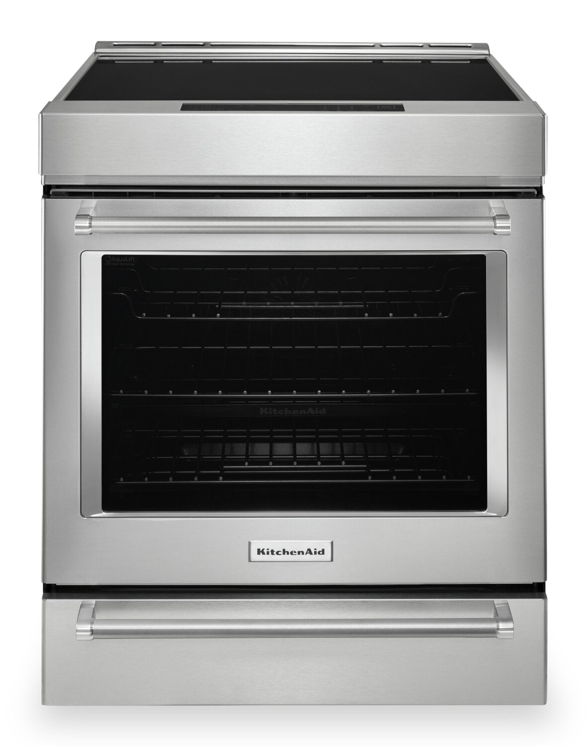 Kitchen Induction Rage KitchenAid 6.4 Cu. Ft. Induction Range with Air Fry and AquaLift ...