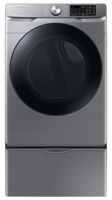 Samsung 7.5 Cu. Ft. Gas Dryer with Steam - Grey - Stackable - DVG45B6305P/AC