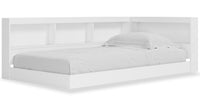 Wolf Twin Bookcase Bed - White 