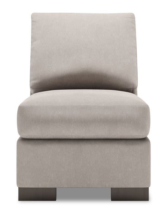 Sofa Lab Track Armless Chair - Pax Slate