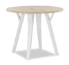 Aria Round Dining Table – White 