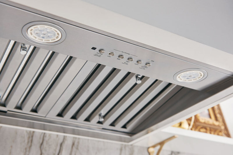 GE Smart Insert Range Hood with Dimmable LED Lighting UVC9360SLSS