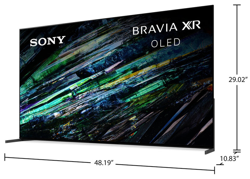 SONY 55\" Bravia XR QD-OLED 4K UHD HDR IMAX® Enhanced XR OLED Motion 120Hz Exclusive Features for PlayStation®5 Google TV (XR55A95L)