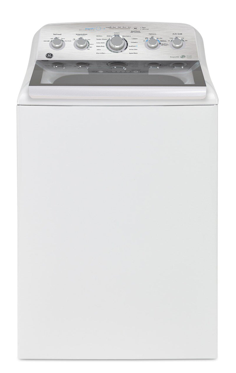 GE 5 Cu. Ft. TopLoad Infusor Washer with SaniFresh GTW580BMRWS The