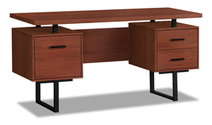 Teagan Reversible Desk - Cherry