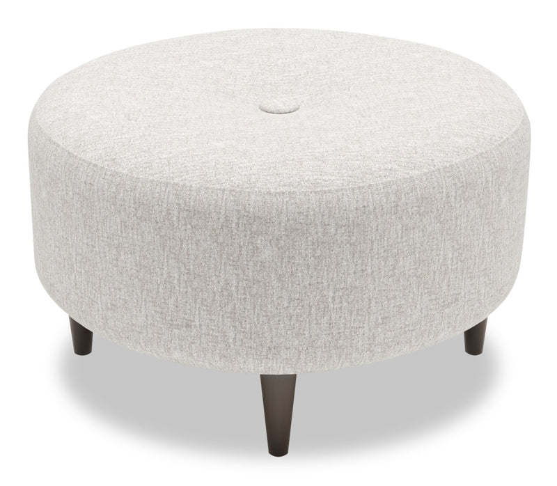 Sofa Lab The Curve Ottoman Luxury Silver The Brick