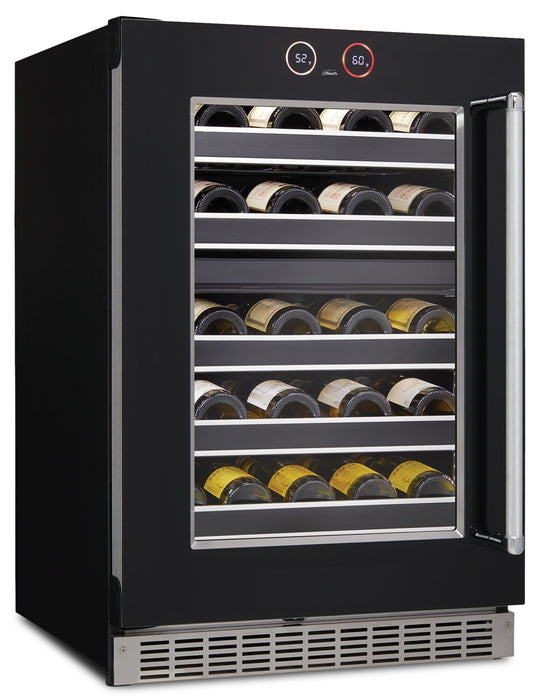 Silhouette Reserve 23.9\" 5 Cu. Ft. Single-Door Wine Cooler - Black - SRVWC050L