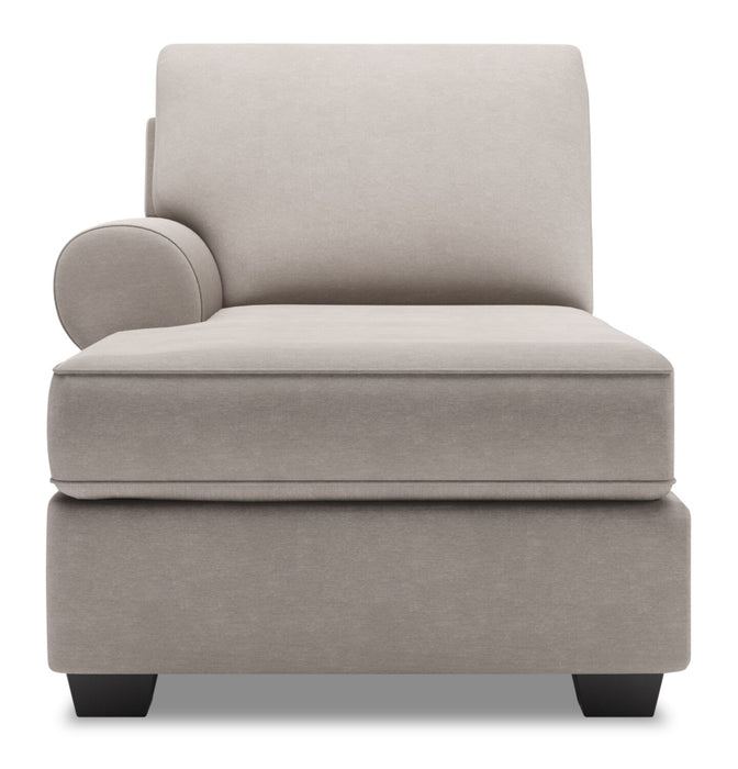 Sofa Lab Roll LAF Chaise - Pax Slate