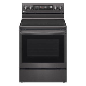 LG 6.3 Cu. Ft. Electric InstaView™ Range with Air Fry - LREL6325D