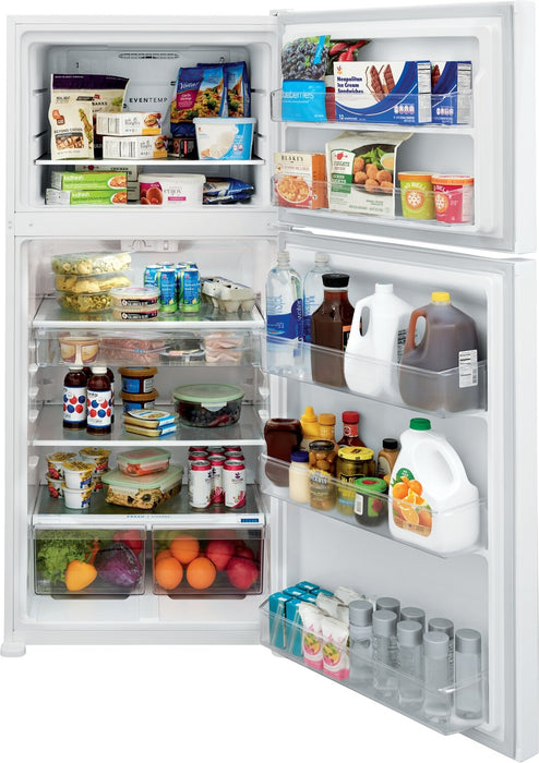 Frigidaire 30\" 20 Cu. Ft. Top-Mount Refrigerator - White - FFTR2045VW