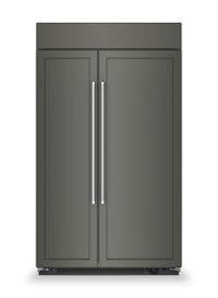 KitchenAid 30 Cu. Ft. Panel-Ready Built-In Side-by-Side Refrigerator - KBSN708MPA 