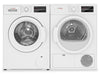 Bosch 300 Series 2.2 Cu. Ft. Front-Load Washer and 4 Cu. Ft. Condensation Dryer 