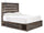 Abby Queen Side Storage Bed - Brown