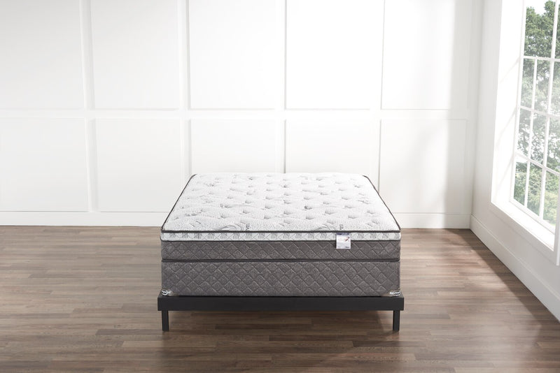 Springwall Odell Eurotop Low-Profile Queen Mattress Set