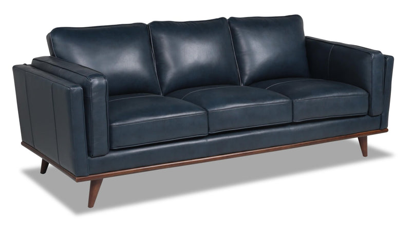 Vivia Top Grain Genuine Leather Sofa