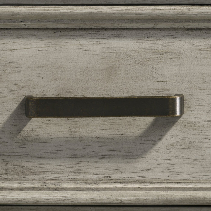Levi Bedroom Chest of Drawers, 6-Drawer, 39\"W x 56\"H, Wood - Drift Grey