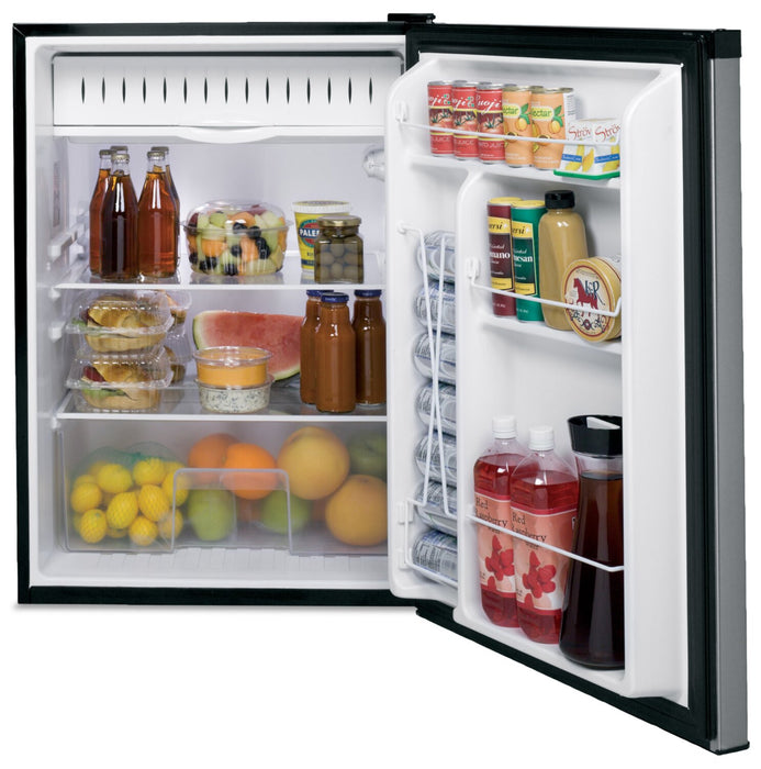 GE 24\" 5.6 Cu. Ft. Mini Fridge - Stainless - GCE06GSHSB