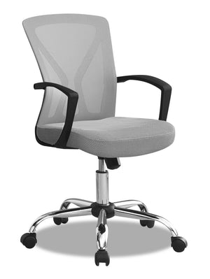 Dominic Office Chair - Grey | Chaise de bureau Dominic - grise | DOMGRCHR
