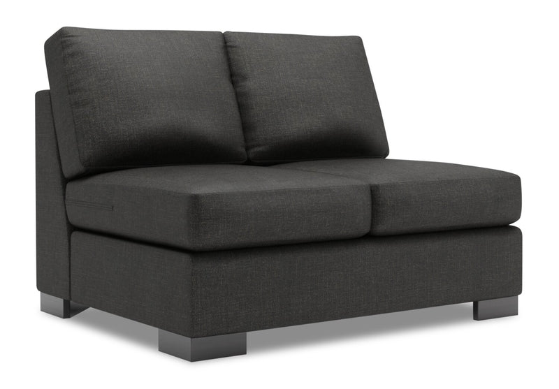 Sofa Lab Track Armless Loveseat - Luna Kohl