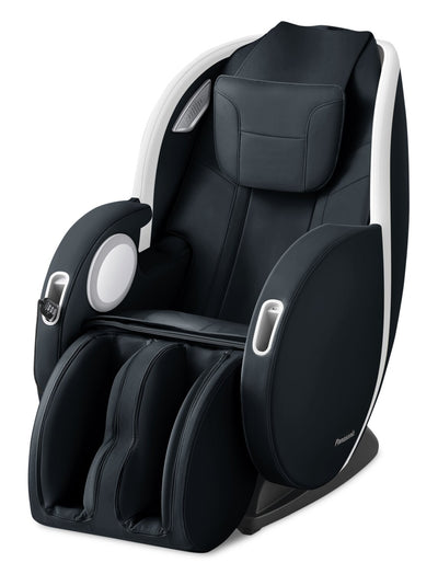 Panasonic Urban 29.5" Leather-Look Fabric Massage Chair with Bluetooth and USB Port - Black | Fauteuil de massage Urban de Panasonic de 29,5 po en tissu d’apparence cuir avec Bluetooth et port USB - noir