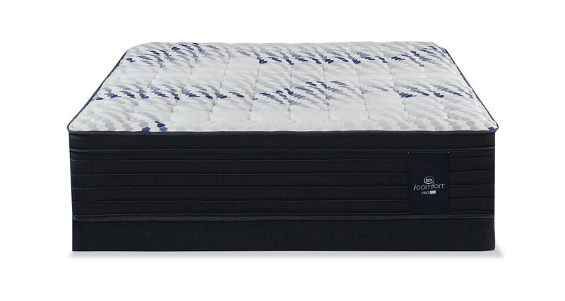 Serta iComfort Hybrid ProHD Vanguard 2.0 Low-Profile Eurotop Twin Mattress Set