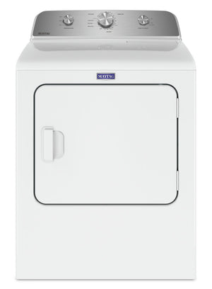 Maytag 7 Cu. Ft. Electric Dryer with Wrinkle Prevent - YMED4500MW | Sécheuse électrique Maytag de 7 pi³ avec prévention des plis - YMED4500MW | YMED450W