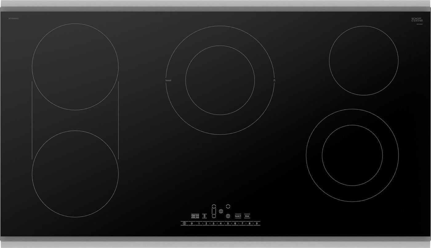 Bosch 36 800 Series Frameless Electric Cooktop - NET8669SUC | The Brick