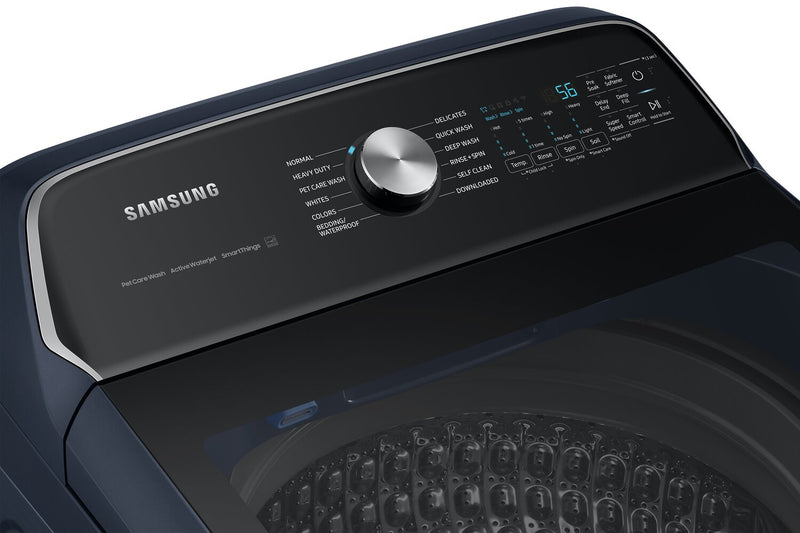 Samsung 6.1 Cu. Ft. Top-Load Washer - Navy - WA53CG7155ADA4