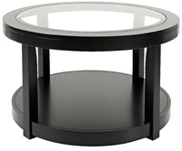 Corey Round Coffee Table - Black 
