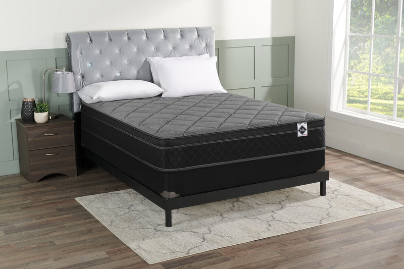 Springwall Aspen Eurotop Low-Profile Queen Mattress-in-a-Box Set