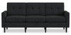BLOK Modular Tuxedo Arm Sofa – Charcoal