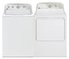 GE 5 Cu. Ft. Top-Load Washer and 7.2 Cu. Ft. Gas Dryer with SaniFresh 