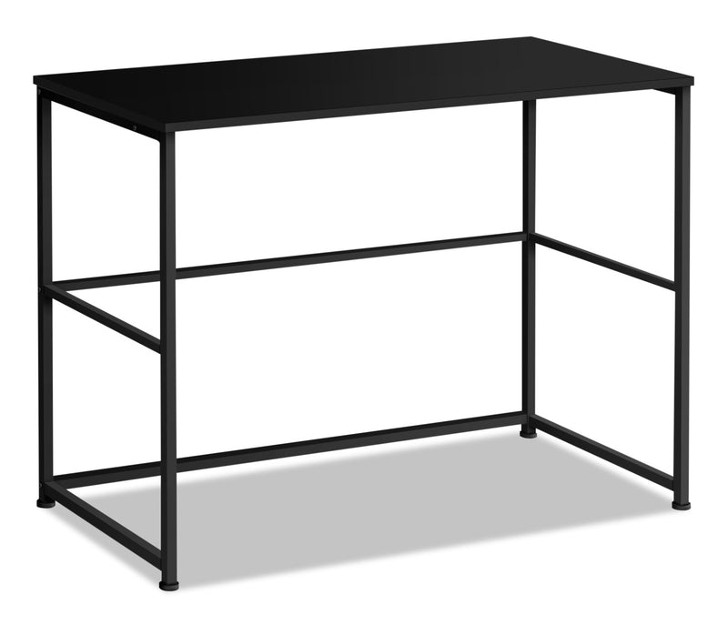 Luca 40\" Office Desk - Black