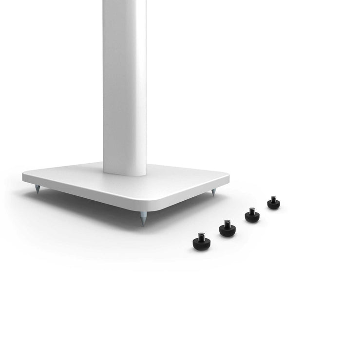 Kanto SP26PL 26\" Pair of Speaker Stands with Integrated Cable Management - White