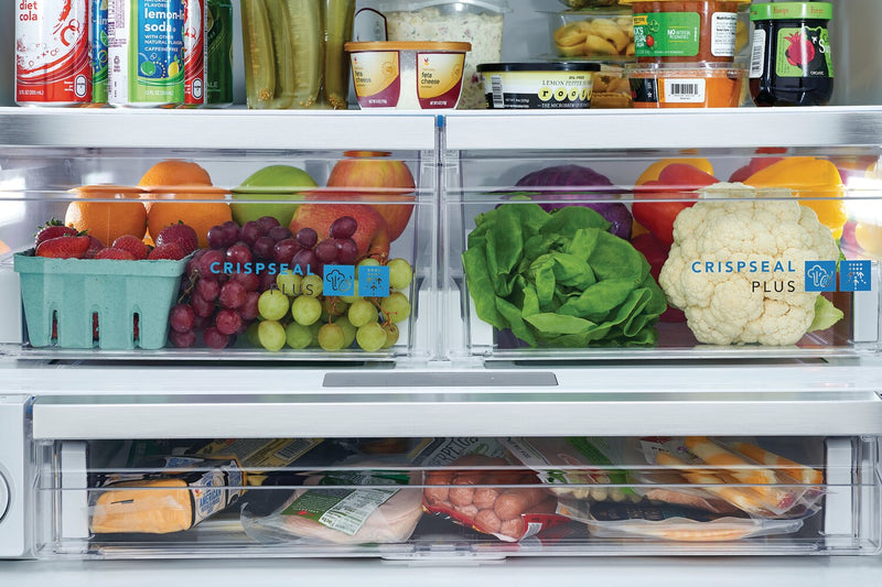 Frigidaire Gallery 36\" 27.8 Cu. Ft. Standard-Depth French-Door Refrigerator - Smudge-Proof® Stainless Steel - GRFS2853AF