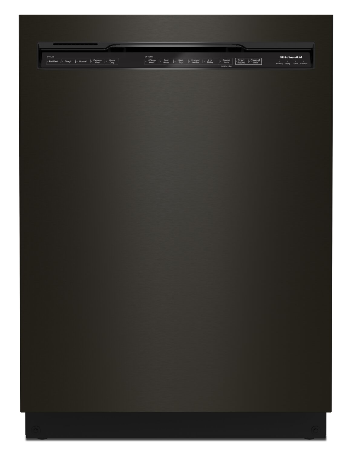 KitchenAid 39 dB Front Control Dishwasher with Third Level Rack