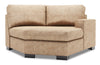 Sofa Lab Track RAF Cuddler - Luxury Taupe