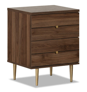 Lake Nightstand - Brown | Table de nuit Lake - brune