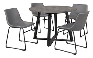Cole 5-Piece Dining Package - Grey