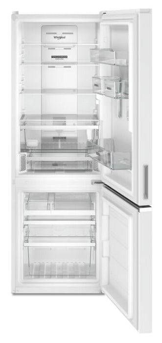 Whirlpool 24\" 12.9 Cu. Ft. Bottom-Mount Refrigerator - White - WRB533CZJW