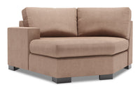 Sofa Lab Track LAF Cuddler - Pax Wicker 
