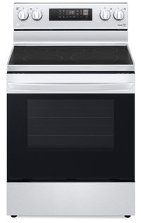 LG 6.3 Cu. Ft. Smart Convection Electric Range with Air Fry - LREL6323S 