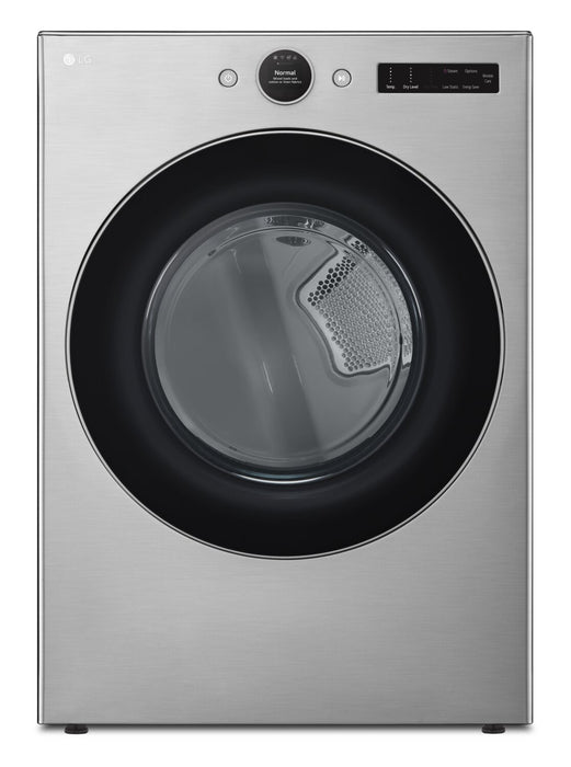 LG 5.2 Cu. Ft. Front-Load Washer and 7.4 Cu. Ft. Electric Dryer with TurboSteam®