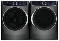 Electrolux 5.2 Cu. Ft. Front-Load Washer and 8 Cu. Ft. Electric Dryer - Titanium 