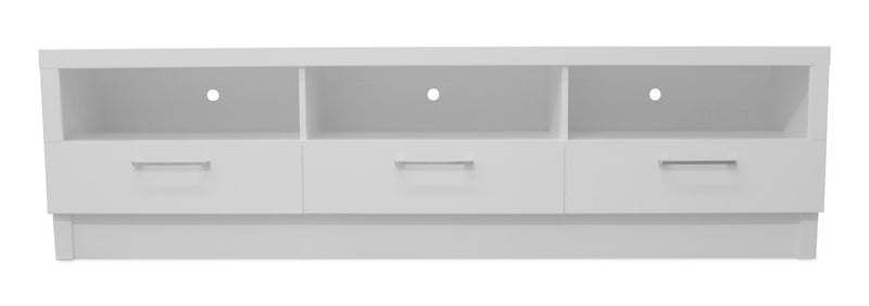 Rio  80\" Modern TV Stand with Storage and Cable Management for TVs up to 90\"- White