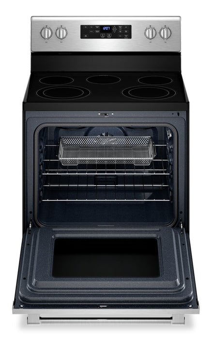 Maytag 5.3 Cu. Ft. Electric Range with Air Fry and AquaLift® - Fingerprint Resistant Stainless Steel - YMER7700LZ