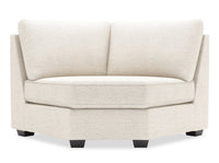 Sofa Lab Roll Curved Wedge - Luxury Sand 