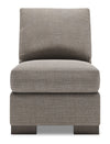 Sofa Lab Track Armless Chair - Luna Smoke