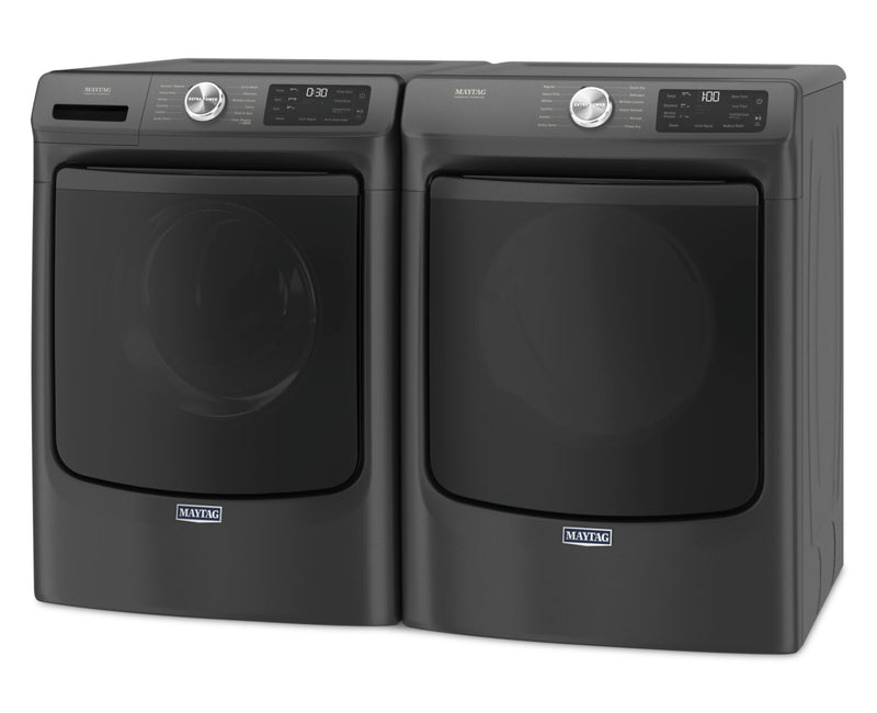 Maytag - 5.5 cu. Ft Top Load Washer in Volcano Black - MVW5435PBK